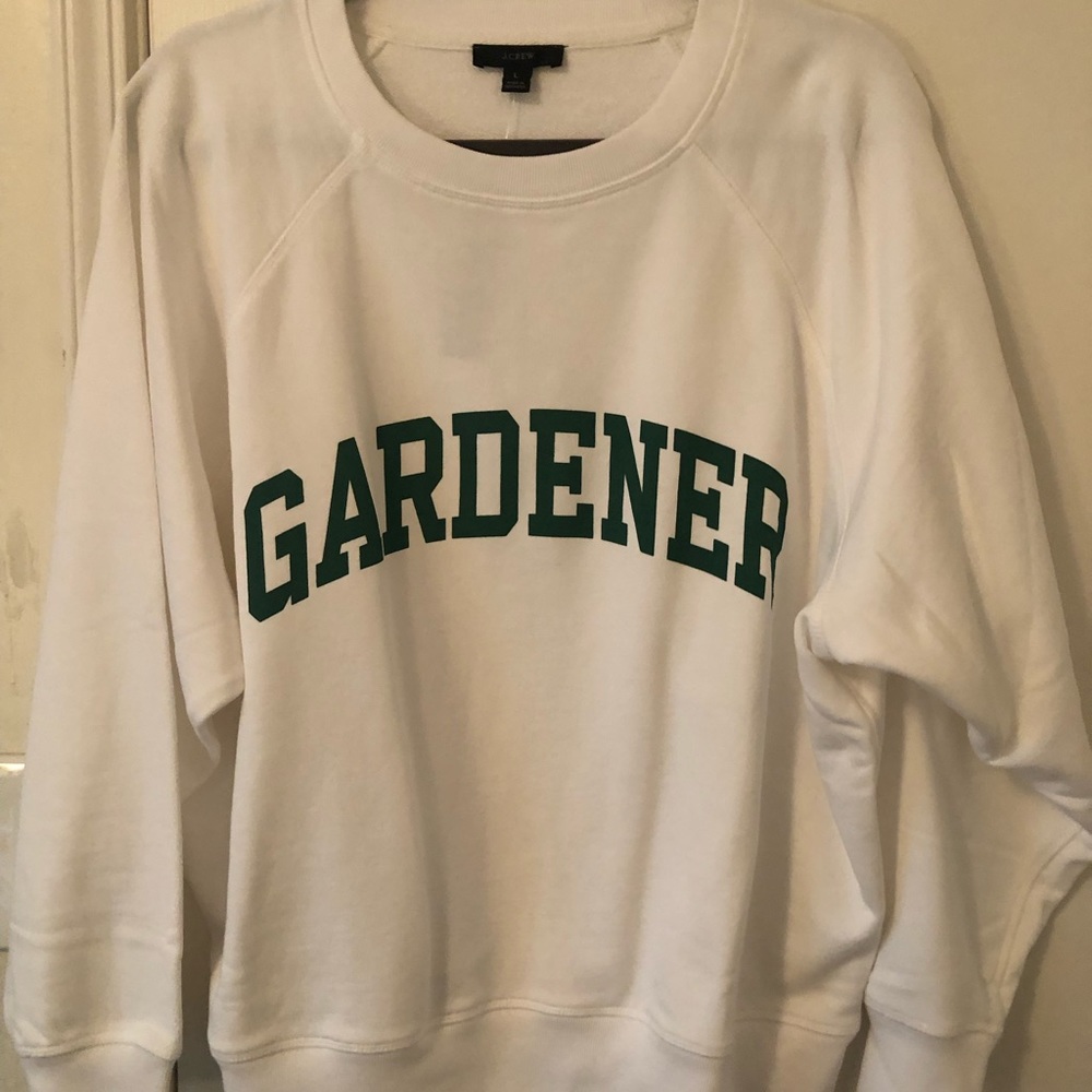 NWT J CREW CREWNECK SWEATSHIRT